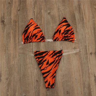 Bikini Phối Dây Phong Cách Brazil