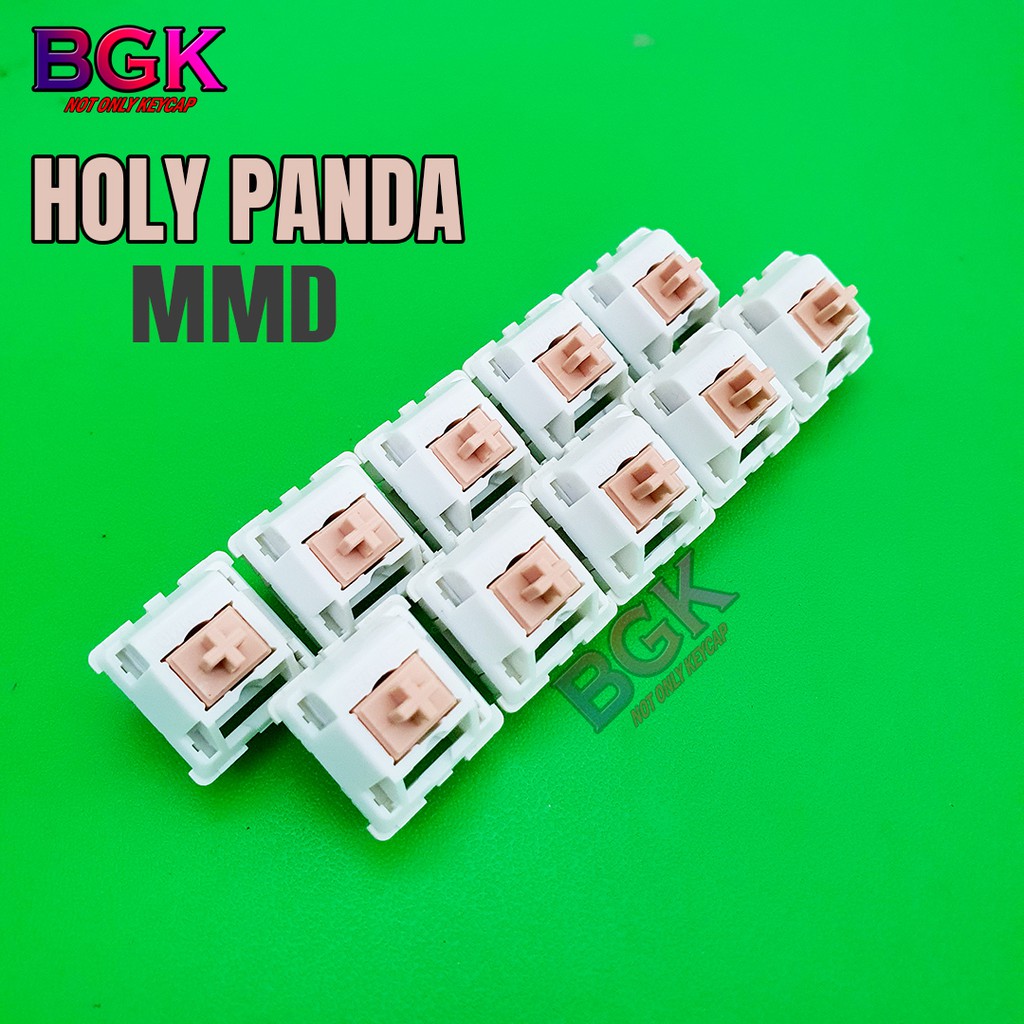 Switch Lẻ MMD Holy Panda ( Switch Tactile, Stem dài chất liệu POM khấc to và tròn )