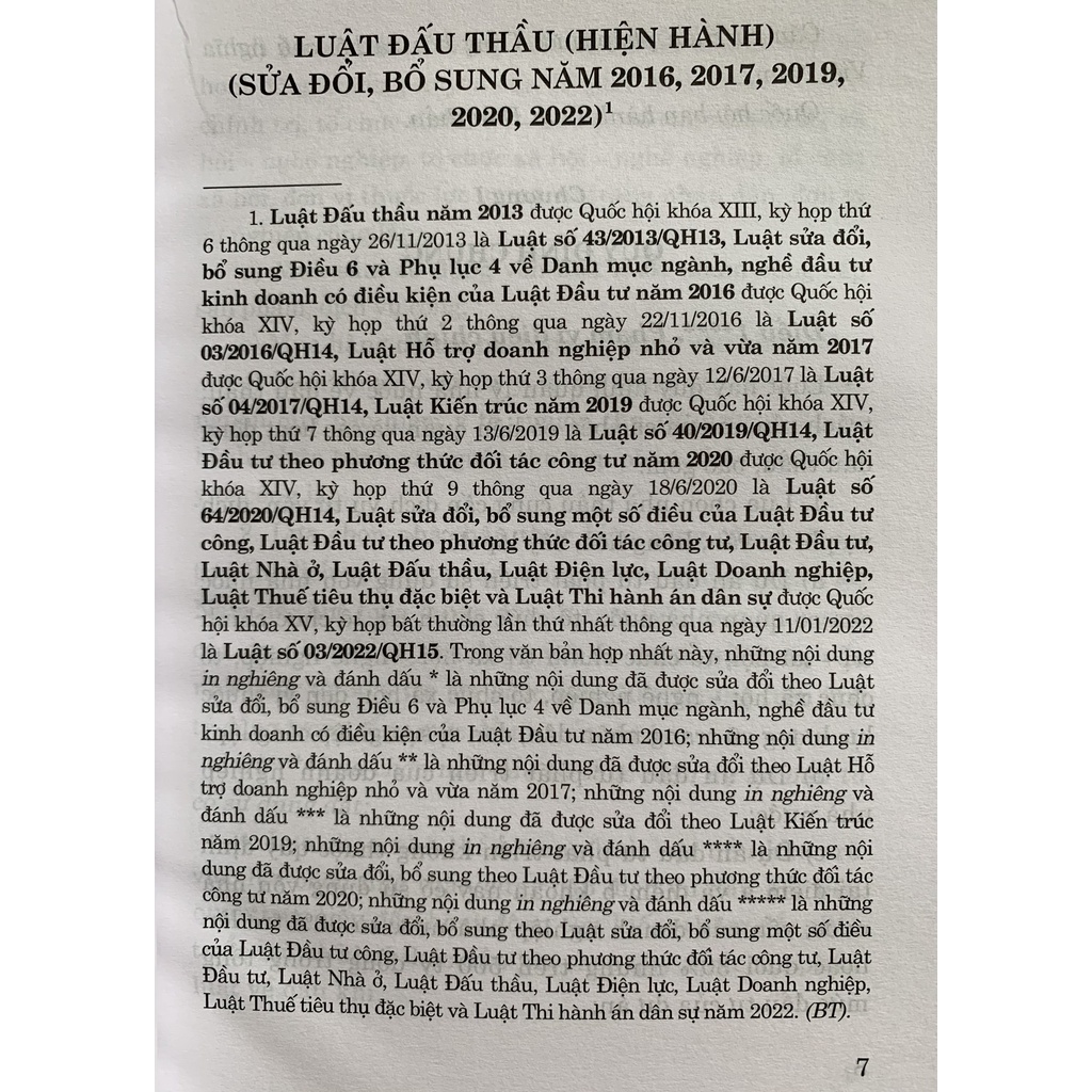 Sách-Luật Đấu Thầu