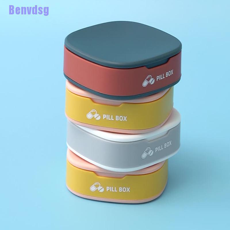 Hộp đựng thuốc bằng silicon tiện dụng tùy chọn màu sắc
