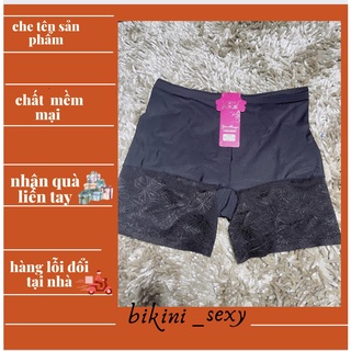 Quần đùi mặc váy thông hơi pha ren hoa