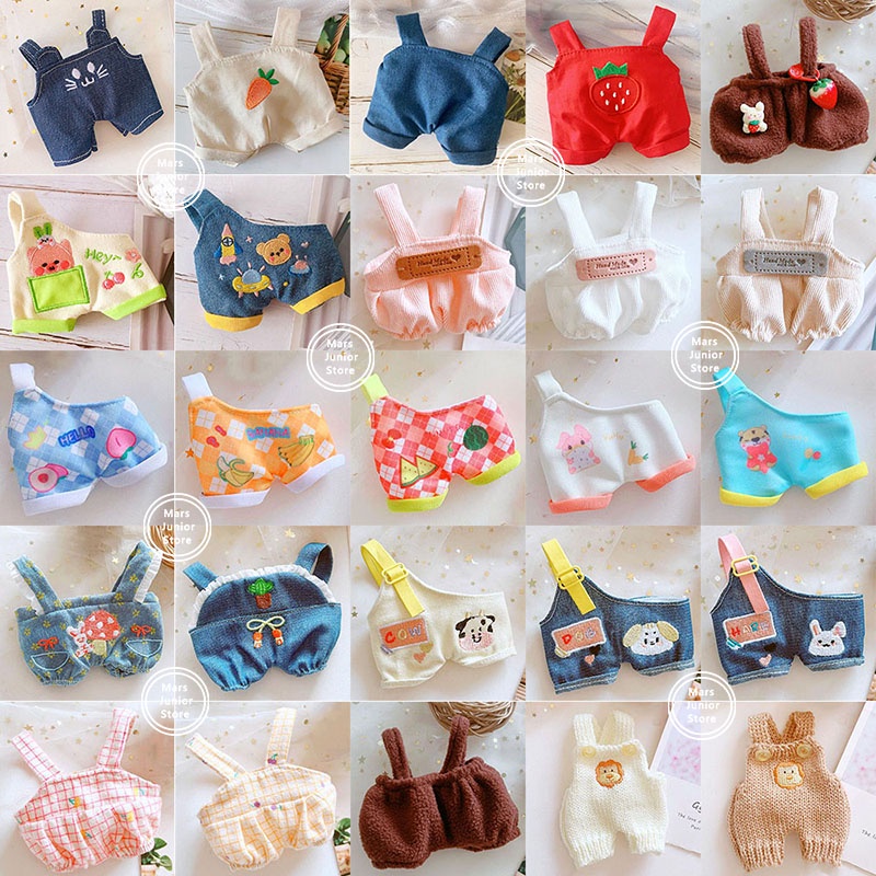 Quần yếm dài 20cm thời trang cho búp bê