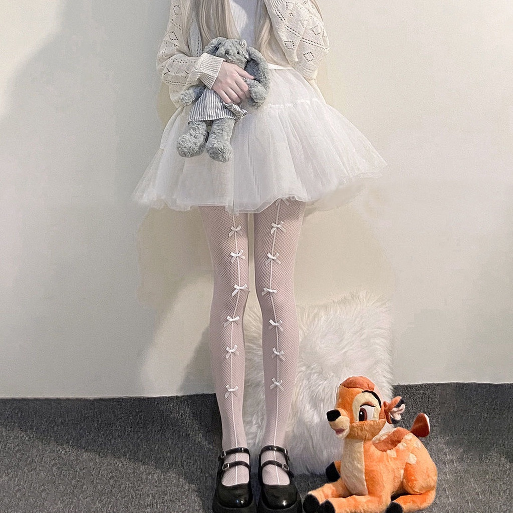 Sexy Hot Stockings Girl Jk Long High Tube Over The Knee Socks Female Black Silk Garter Socks Ripped Pantyhose Fishnet Socks Tide Summer