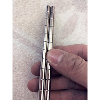 10 viên Nam châm đất hiếm 6x10mm