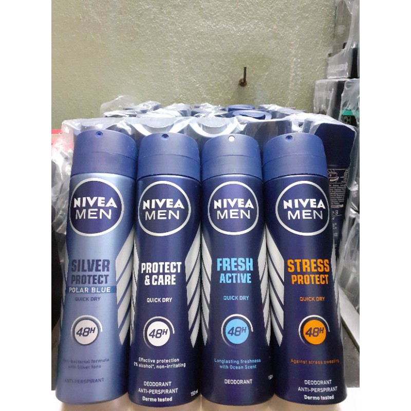 [ Date xa ] Xịt Khử Mùi Nivea Men 150ml Chính Hãng