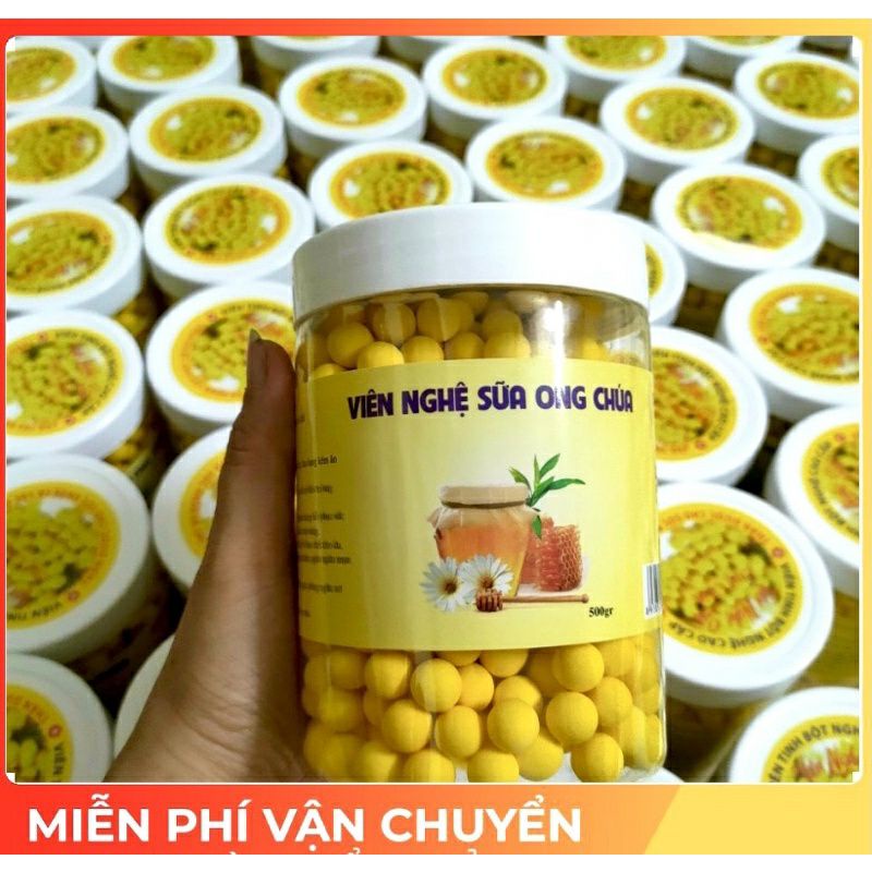 VIÊN NGHỆ MẬT ONG 🐝 CHỐNG LÃO HÓA - TĂNG VÒNG 1 - GIẢM VÒNG 2 ✅