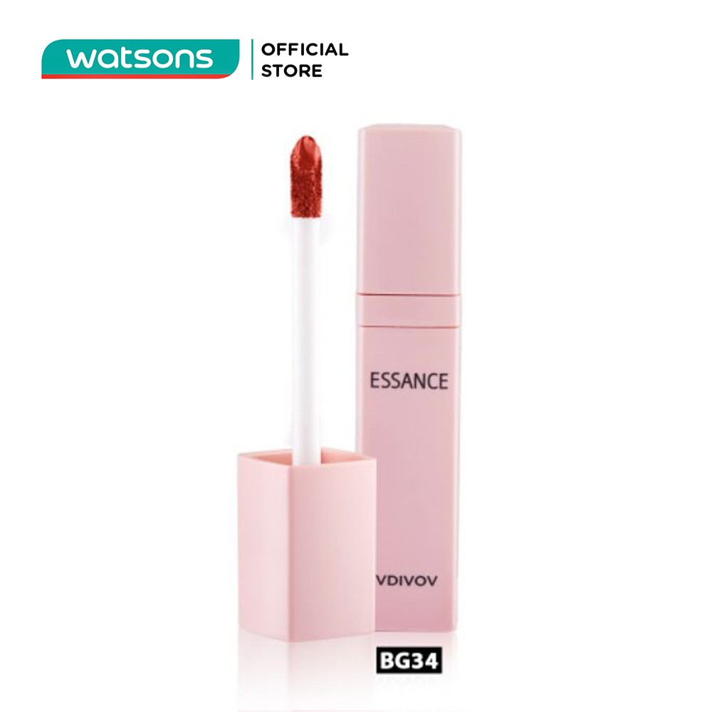 Son Kem Essance Vdivov Soft Lip Liquid Mềm Mại 3g .#BG34 Rose Wood