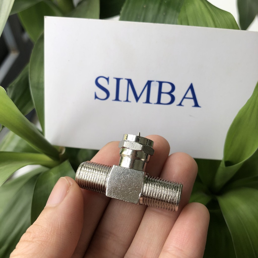 2 cái rắc giắc chi cáp tivi truyền hình không dùng bộ chia SFZ158, Hãng ZG, hàng chính hãng loại tốt