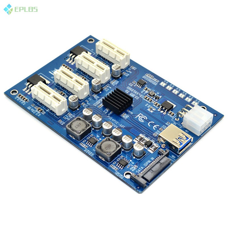 Card Đồ Họa Eplbs 4 Cổng Pci-E 1x M2 Mở Rộng Khe Cắm 4 Cổng Pci-E Sang Pcie | BigBuy360 - bigbuy360.vn