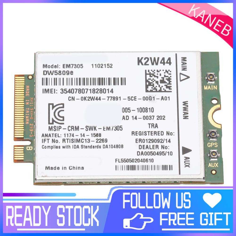 Mô Đun Mạng Không Dây M2 Ngff Lte Wwan Card 52pin Cho Dell Dw5809E Sierra