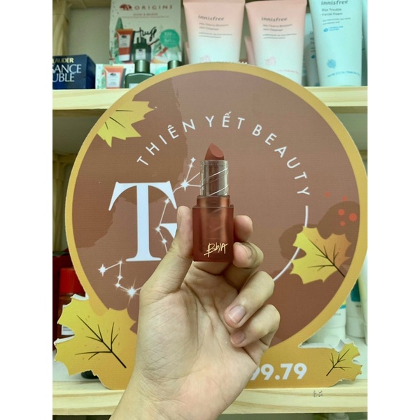 Son thỏi lì tone đất Powder Lipstick
