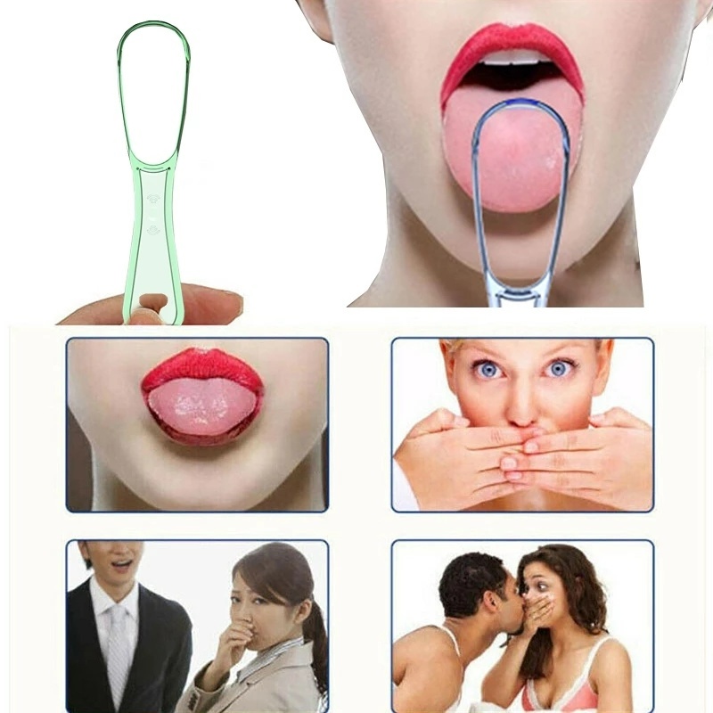 Dụng Cụ Cạo Lưỡi Hai Mặt Thời Trang Tiện Dụng Dành Cho Người Lớn