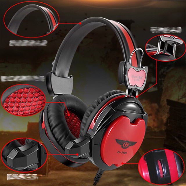 Tai nghe có mic cho máy tính để bàn TAKO