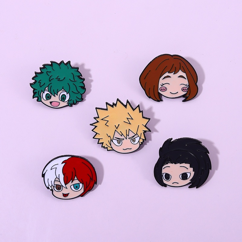 Ghim Cài Áo Hình Nhân Vật Phim Học Viện Anh Hùng