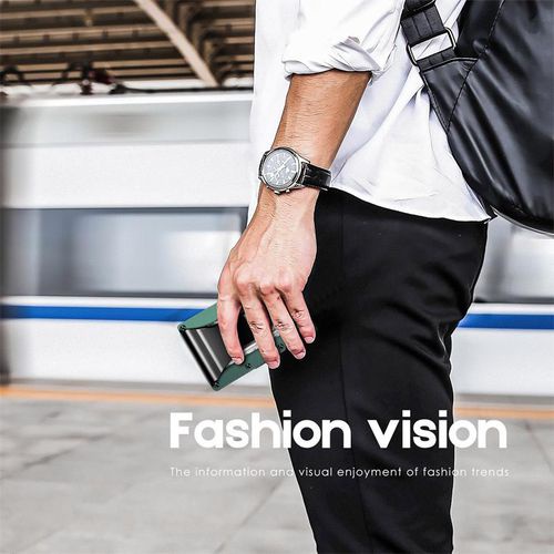 Ví Đựng Thẻ Bằng Kim Loại Mỏng Đơn Giản Dành Cho Nam Và Nữ