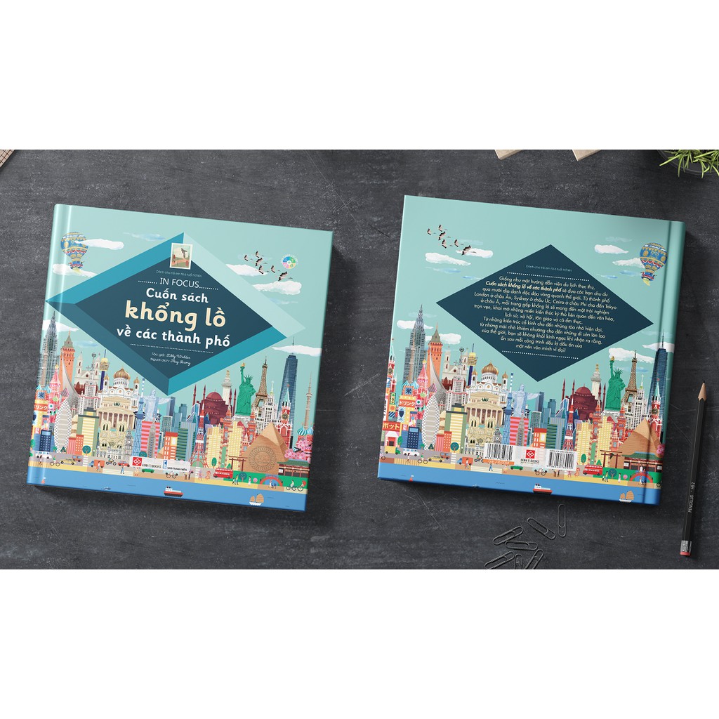 Sách - In Focus - Cuốn sách khổng lồ về các thành phố
