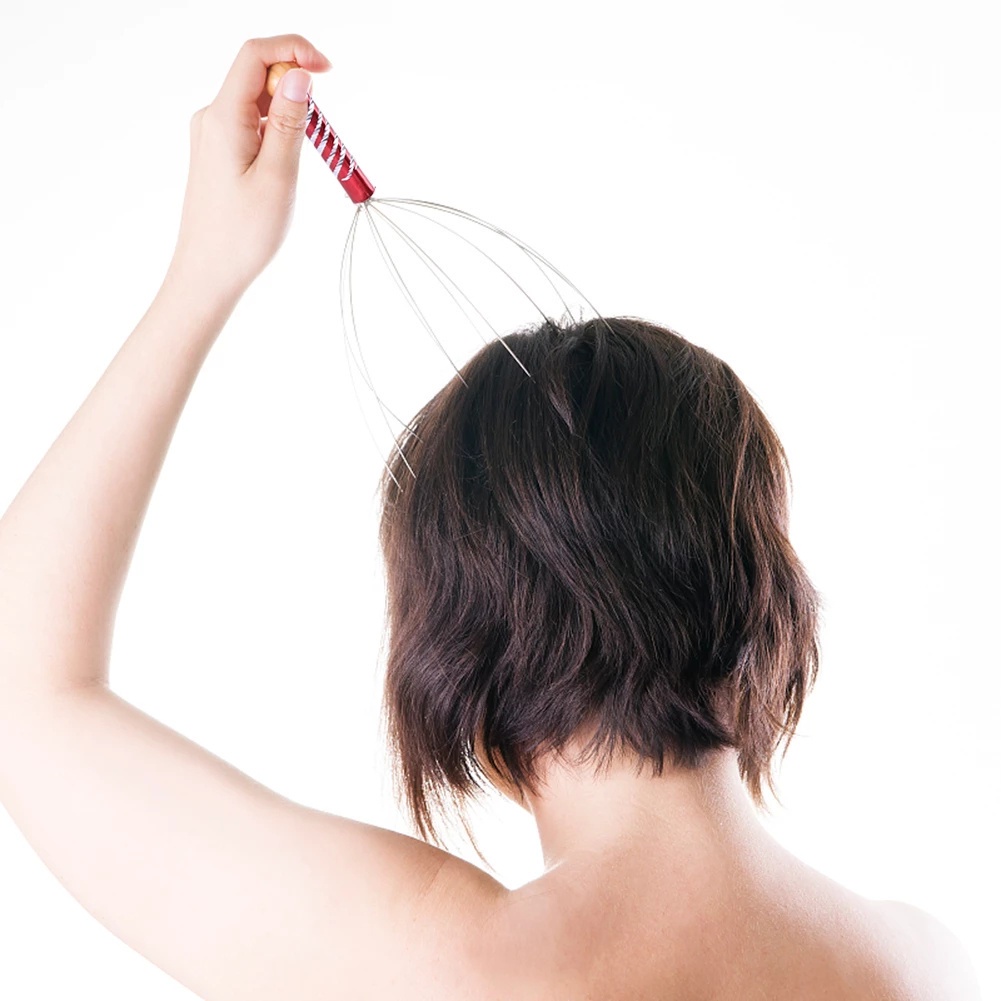 Dụng cụ mát xa da đầu hỗ trợ thư giãn giảm căng thẳng tiện lợi