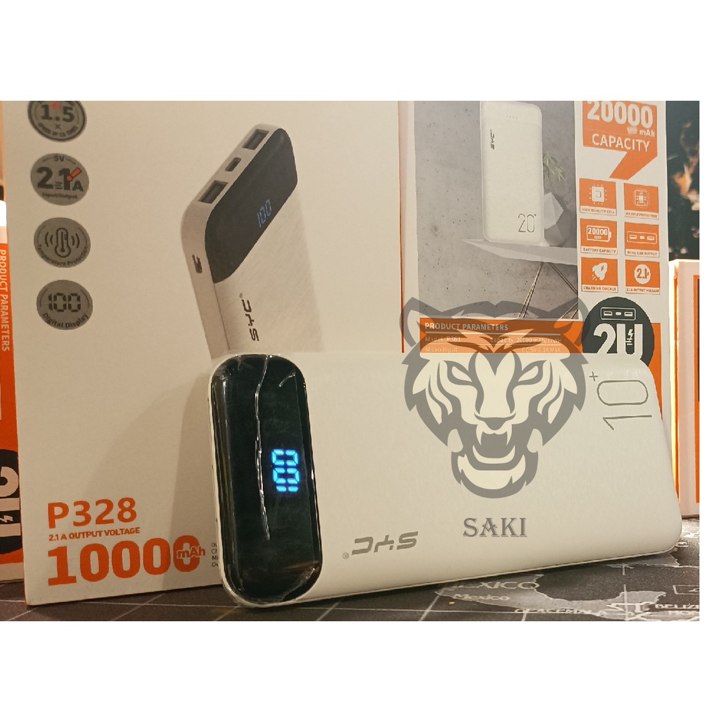 Pin Sạc Dự Phòng SYC POWER BANK P328 10000MAH Chính Hãng - SAKI