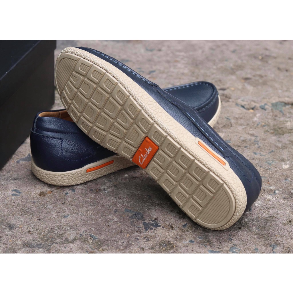 Giày lười nam da bò cao cấp, nhập Thái Lan Full hộp, bảo hành 2 Năm, mã SP CL06D, Thai Fashion Store