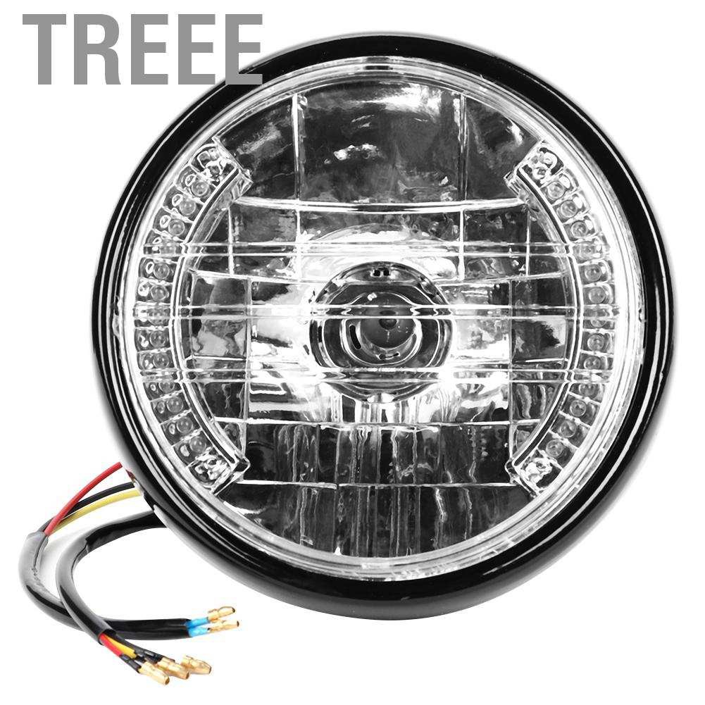 Đèn Pha Cho Xe Mô Tô 7 Inch Kèm Giá Đỡ
