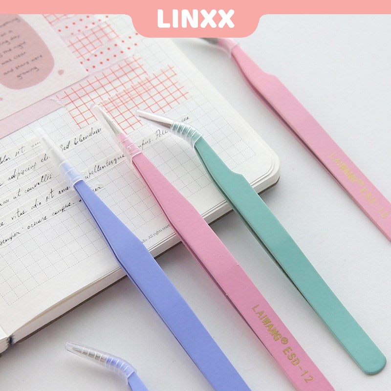 1 Nhíp Màu Sắc Macaron Bằng Thép Không Gỉ Tiện Lợi