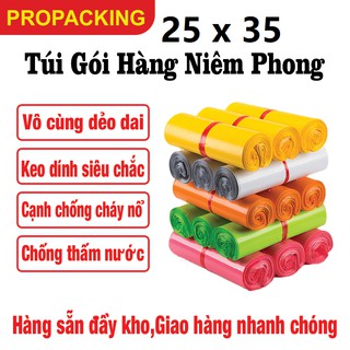 (25*35cm -100túi）gói hàng niêm phong, bao bì gói hàng tự dính