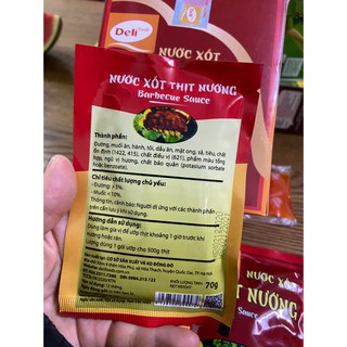 Nước xốt thịt nướng Deli Foods 70g