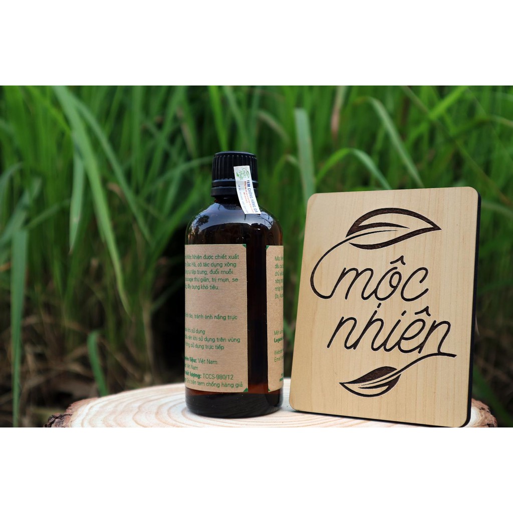 Tinh dầu Mộc Nhiên nguyên chất có kiểm định, tinh dầu sả chanh,bạc hà,treo xe...giúp thơm phòng,khử mùi, đuổi muỗi