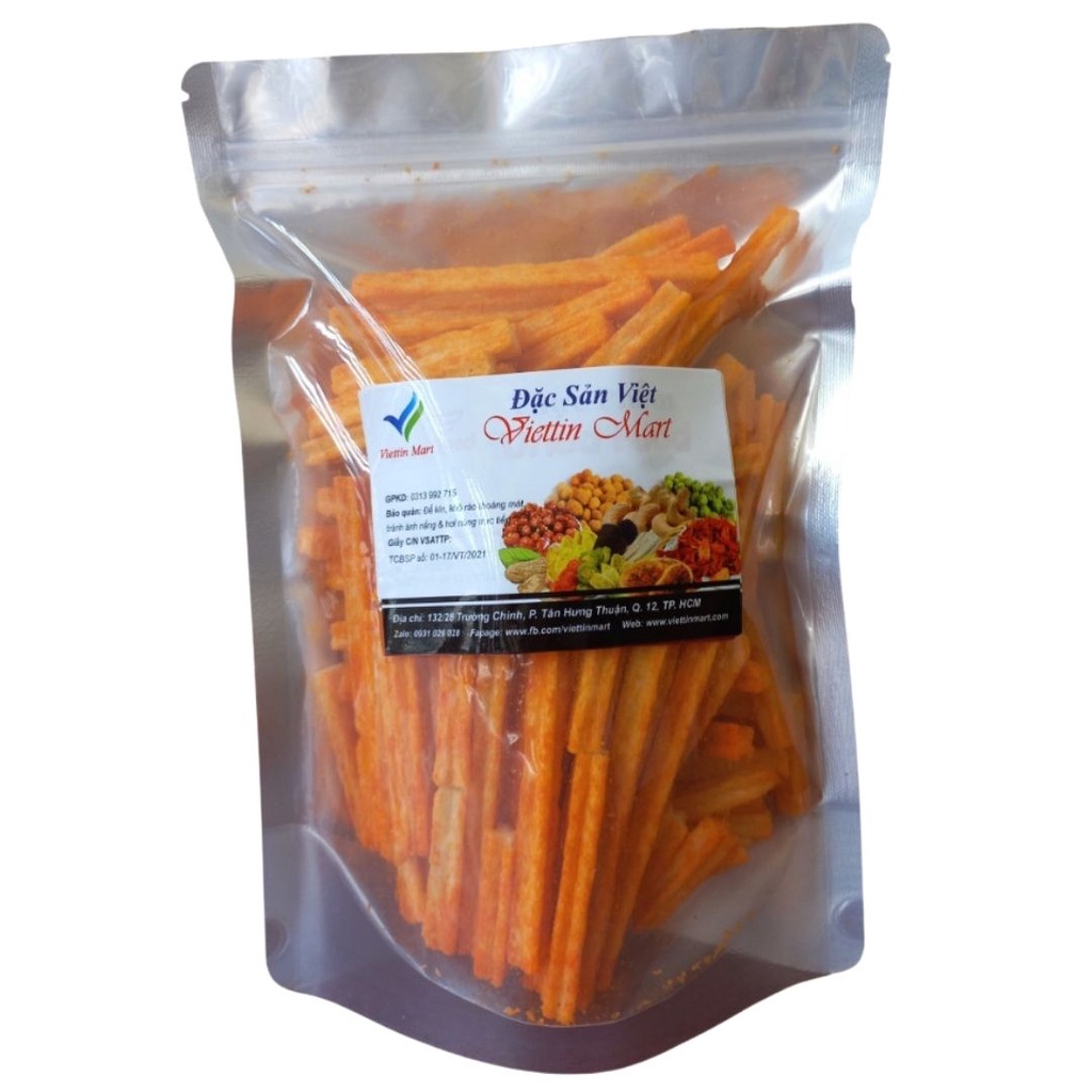 Khoai Tây Que Phô Mai Viettin Mart 500g