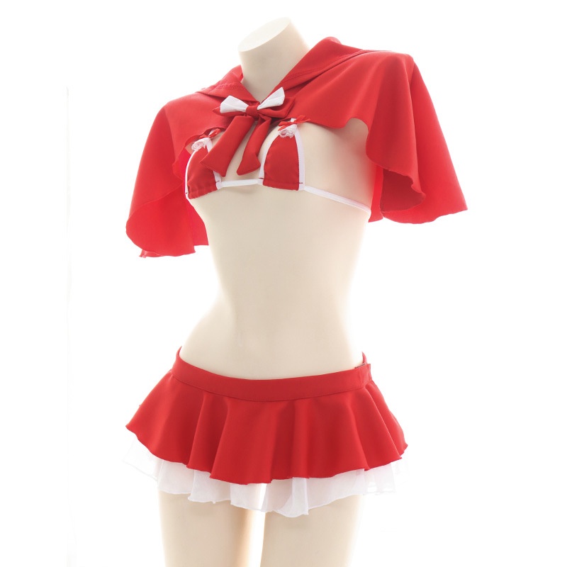 Bộ đồ lót hóa trang mèo thời trang Giáng Sinh quyến rũ cho nữ