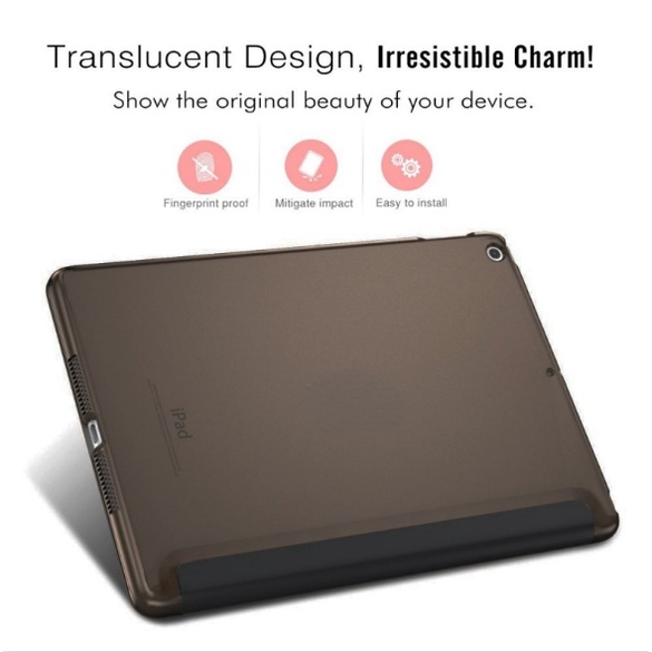 Bao da máy tính bảng từ tính nắp gập cứng 9.7 inch thông minh cho for iPad Pro 9.7 2016 A1673 A1674 A1675