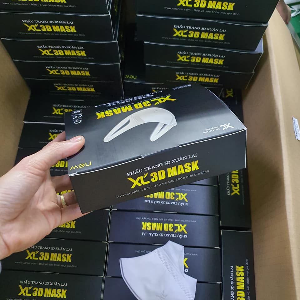 ( Mẫu Mới) Hộp 50 Cái Khẩu Trang 3D Mask Xuân Lai Công Nghệ Nhật Bản | BigBuy360 - bigbuy360.vn