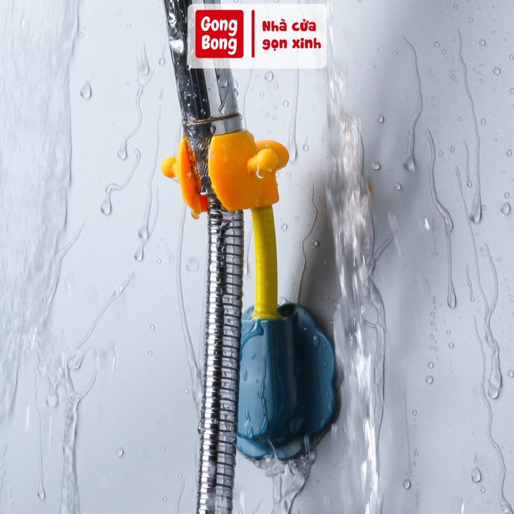 Giá đỡ vòi hoa sen vòi xịt toilet dán tường có thể điều chỉnh 360 độ