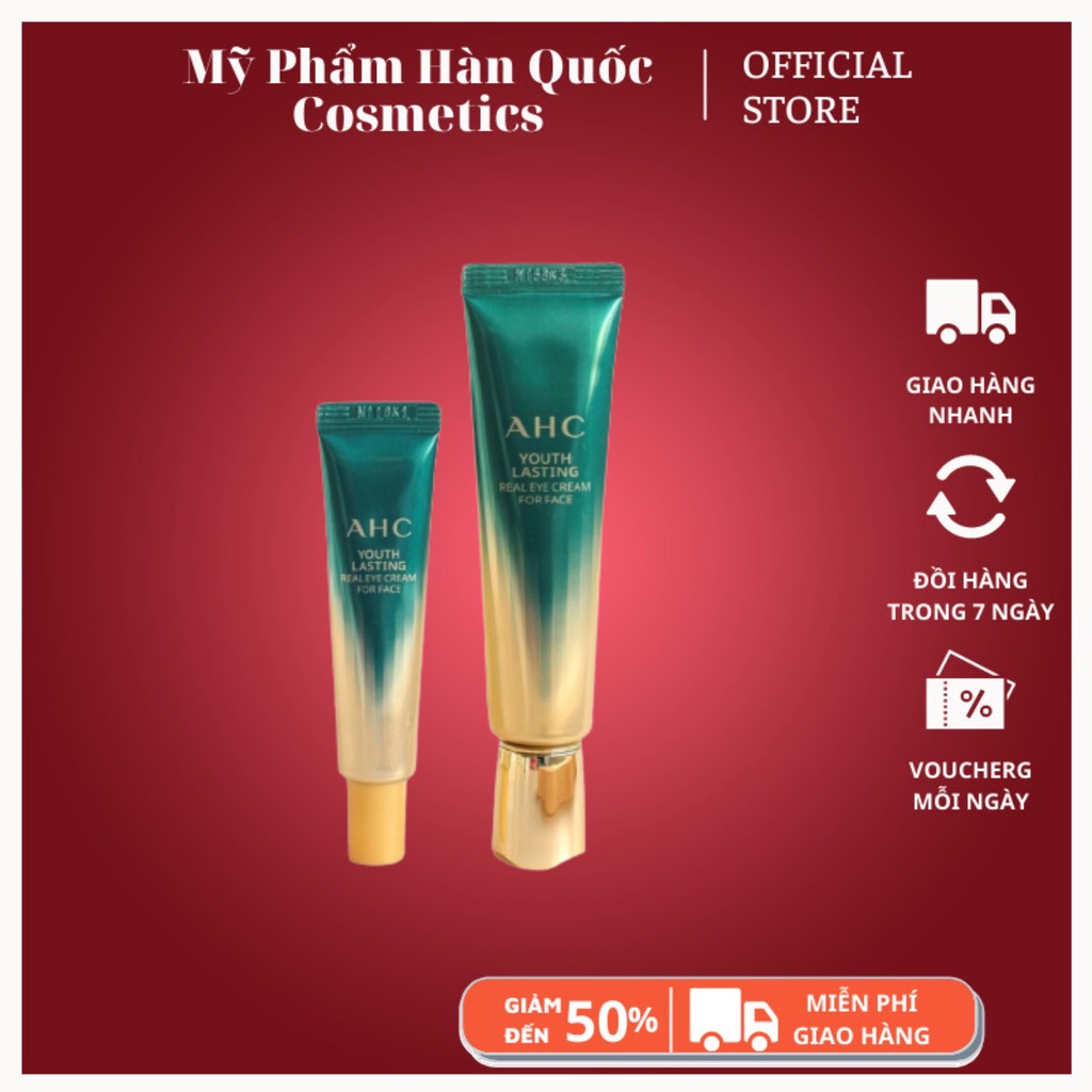 Kem Dưỡng Mắt AHC Cải Thiện Nếp Nhăn – Ageless Real Eye cream