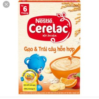 Nestlé cerelac gạo và trái cây hỗn hợp