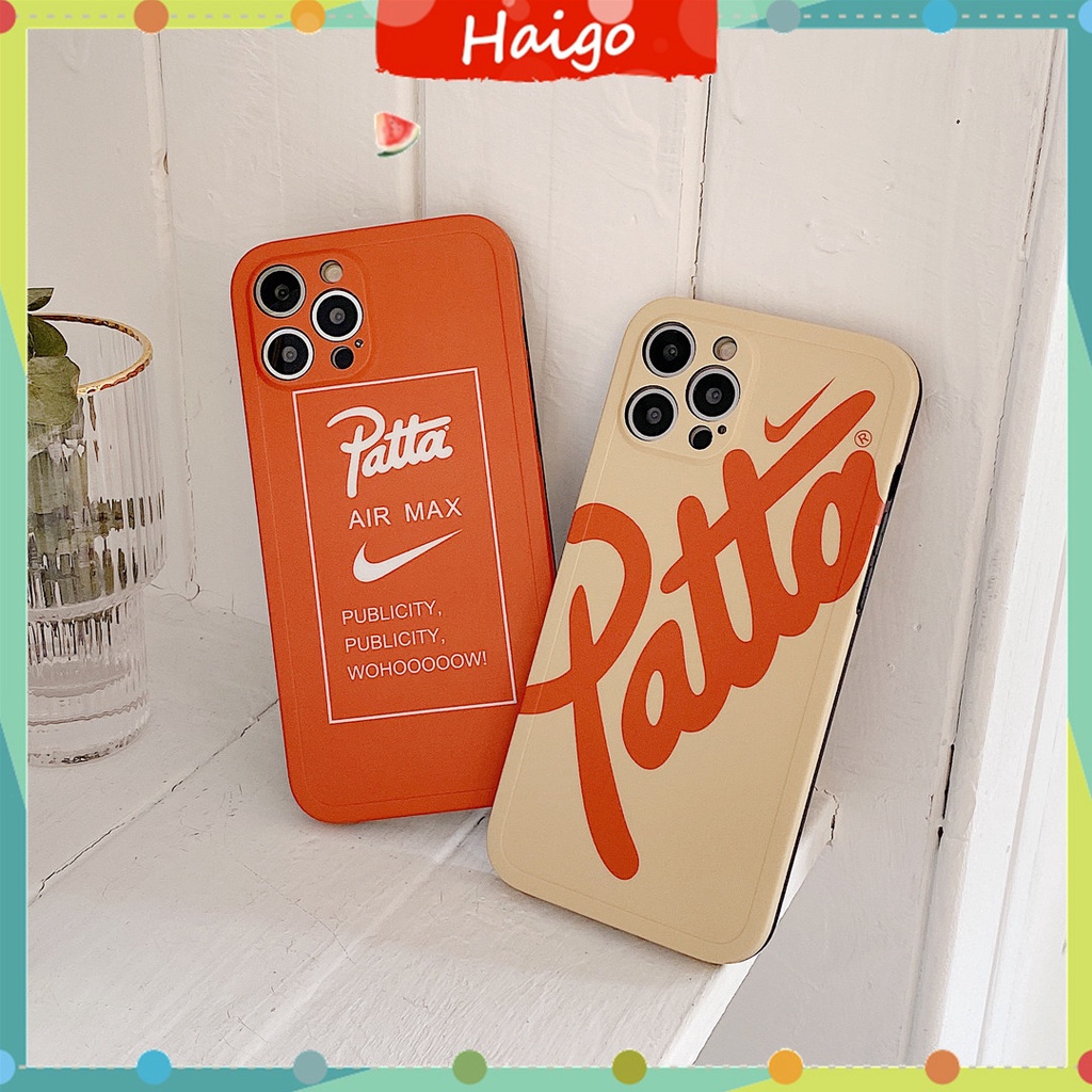 Ốp Điện Thoại Nhựa Cứng Họa Tiết PATT N1KE Cho iPhone14 13 12 Mini 11 PRO MAX 6 / 6s 7 / 8plus SE2 X / XS XR XSMAX #Hg4826