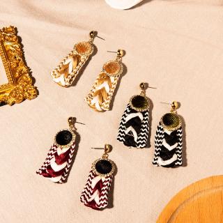 DDFI - Knitted Ball of yarn Retro Earrings [] Korean Cute Individuality Design Jewelry F4A04