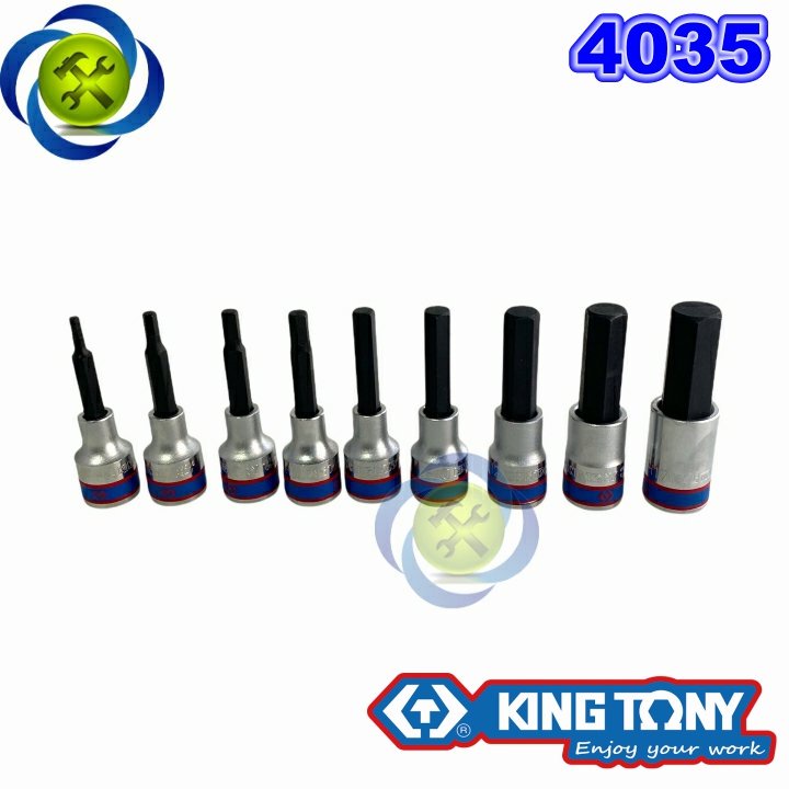 Tuýp lục giác KINGTONY loại 1/2 dài 80mm- 4035