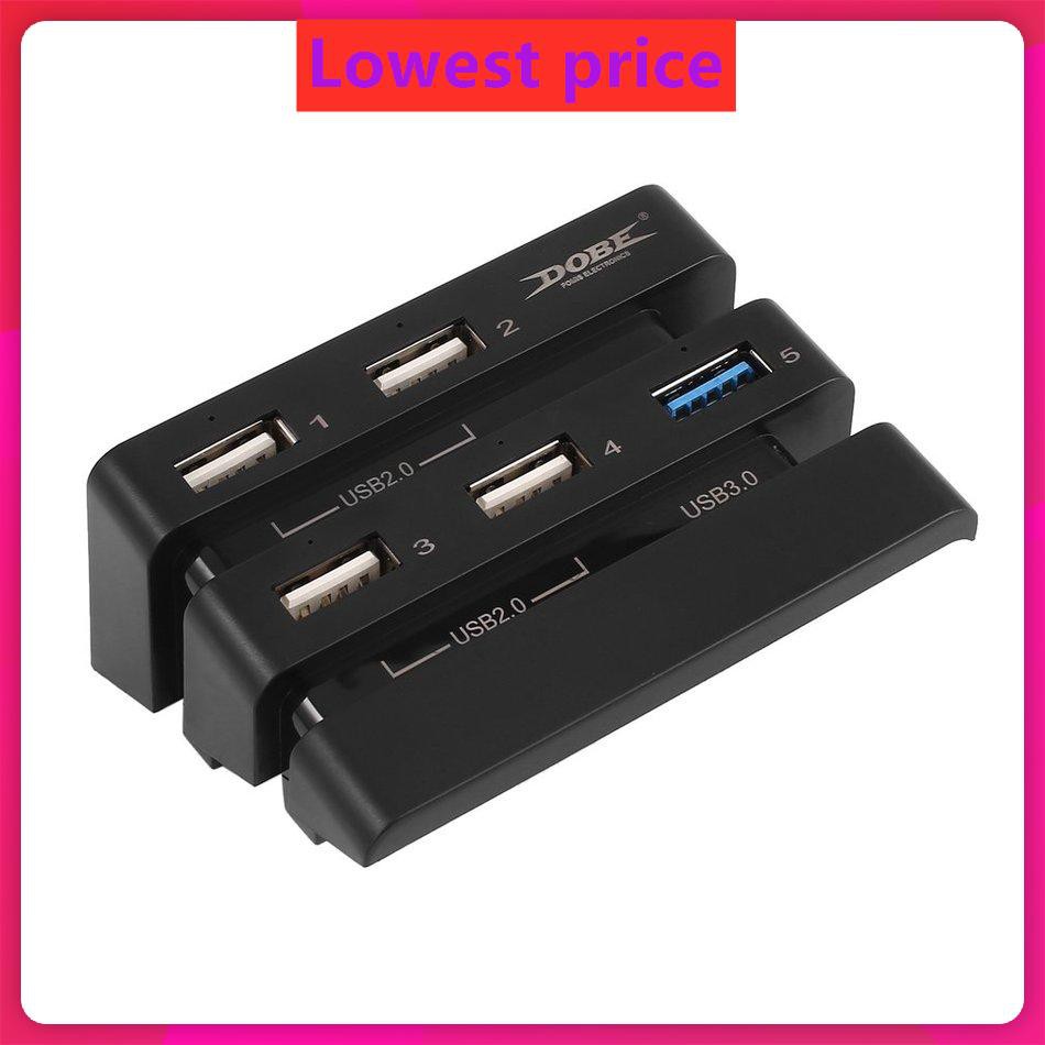 2 To 5 Hub High Speed USB 3.0 2.0 Hub Extender For PS4 Pro Gaming Console