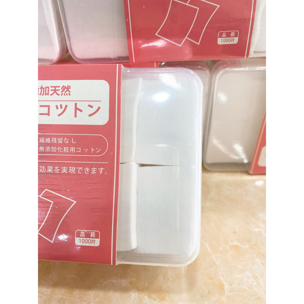 Bông Tẩy Trang Miniso 1000 miếng (siêu mỏng)