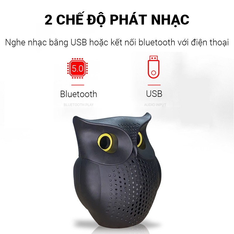 Loa bluetooth Cát Thái SXQF-140 công nghệ TWS kết nối 2 loa cùng lúc, tặng kèm micro, kết nối bluetooth không dây