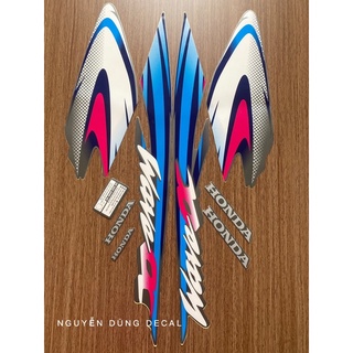 Nguyên bộ tem Wave anpha màu xám chuột đời 2001_Decal