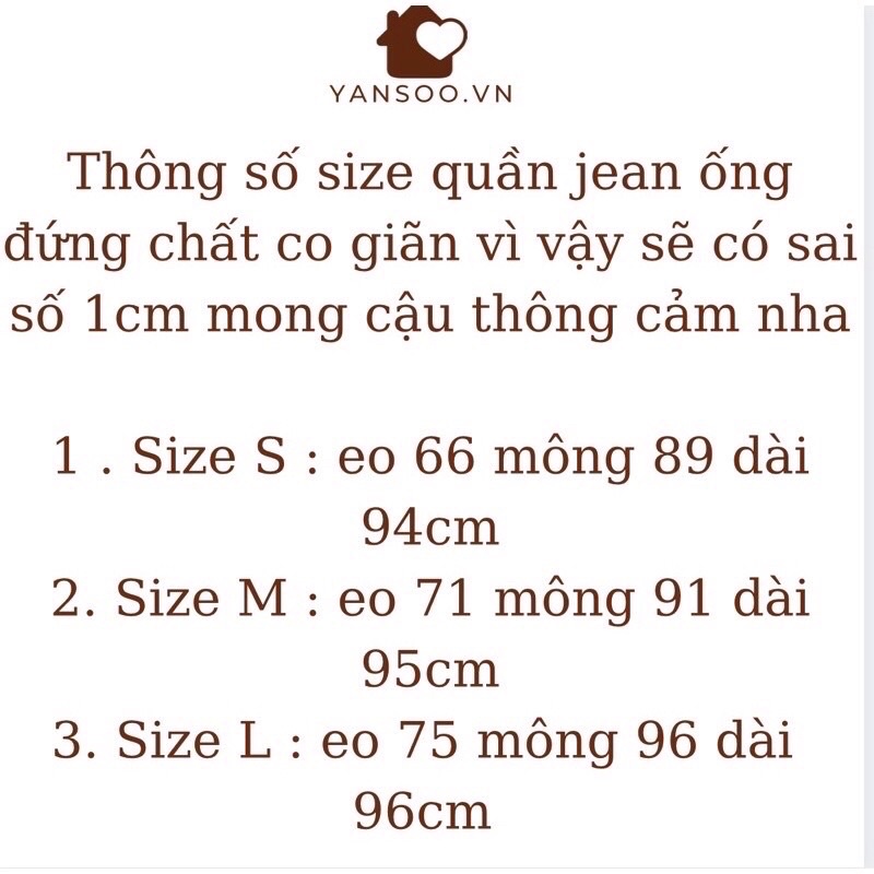 Quần bò baggy rách gấu co dãnDAQUY20quần JEANS rách gấu co dãn ống đứng