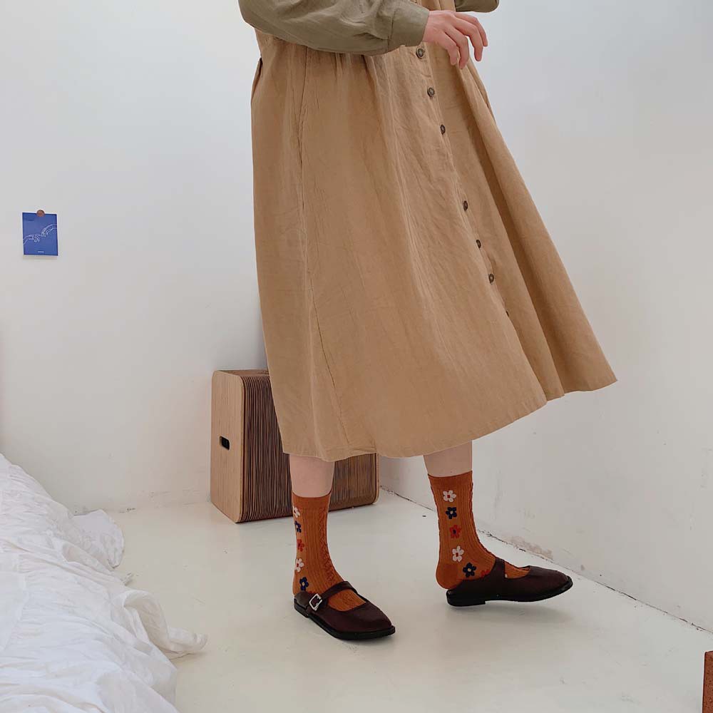 Mxbeauty Đôi Vớ Màu Lạt Họa Tiết Hoa Thời Trang Sành Điệu Cho Nữ | BigBuy360 - bigbuy360.vn