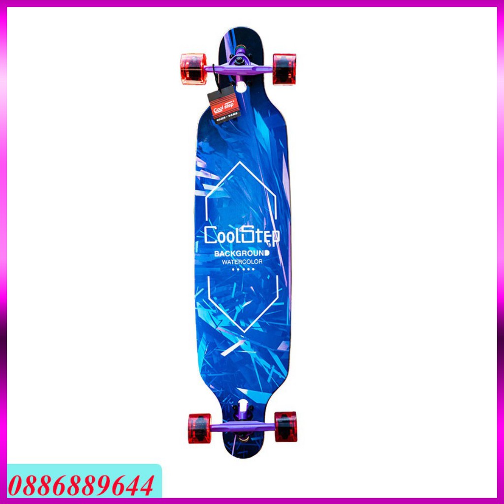 Ván Trượt Longboard CoolStep Water Color Siêu Đẳng 2020 CentosyShopGiay