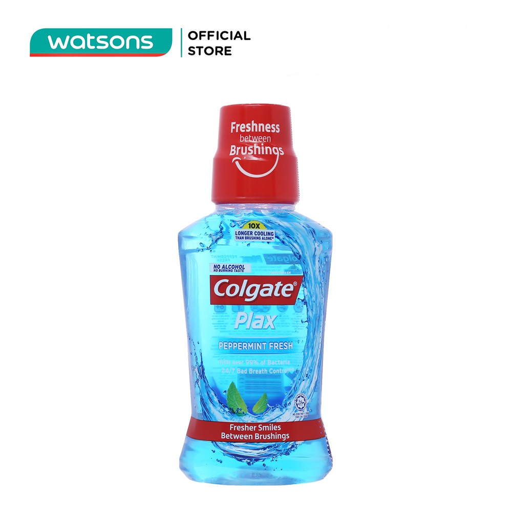 Nước Súc Miệng Colgate Plax Bạc Hà The Mát 250ml