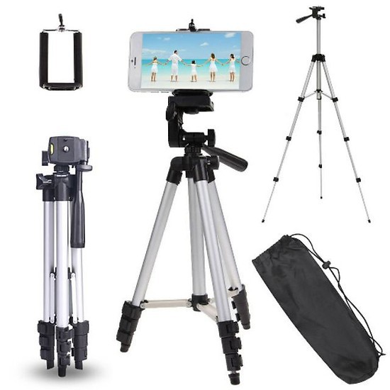 [Ảnh Thật+Video][Loại 1] Chân Đế Chụp Hình 3 Chân Tripod 3110