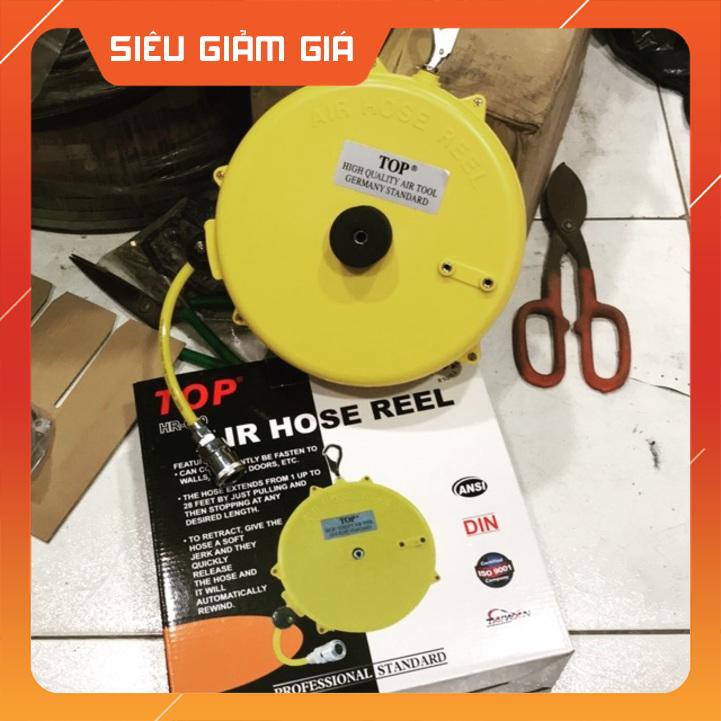 Dây hơi tự rút Vỏ nhựa Top HR-600(chính hãng)