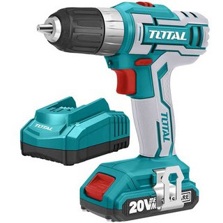 Máy khoan búa dùng pin Total TIDLI2003 - 2 Pin Li-ion 20V - 50 phụ kiện