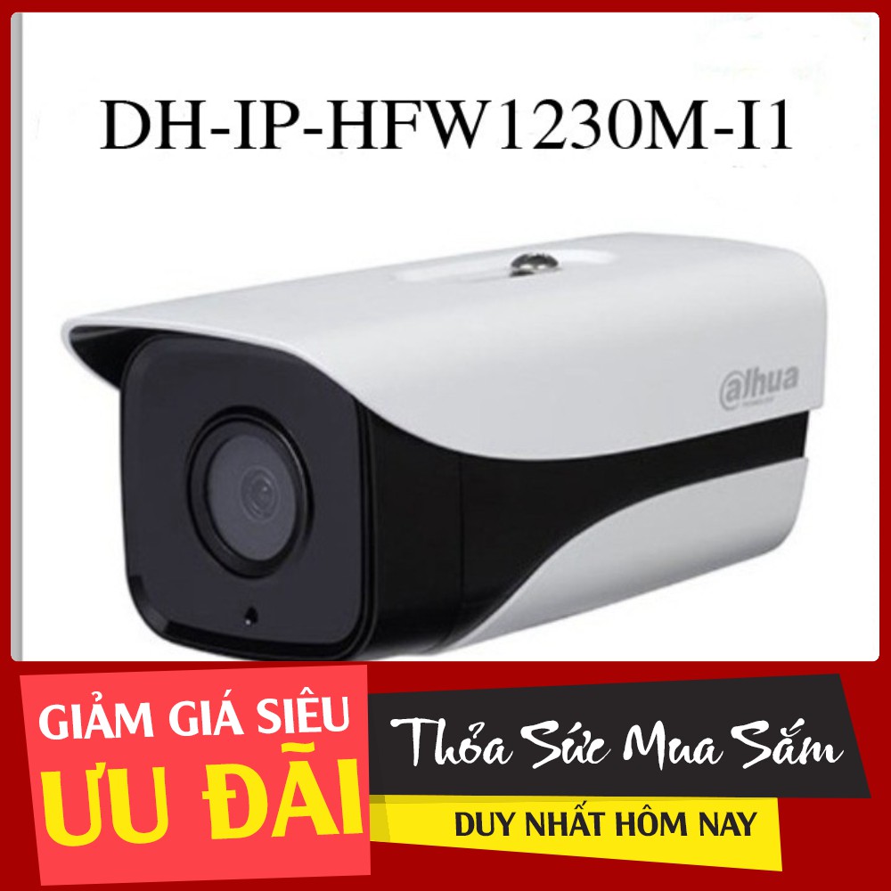 Camera Dahua IP Poe 1230 M-I1 (hồng ngoại 50m)